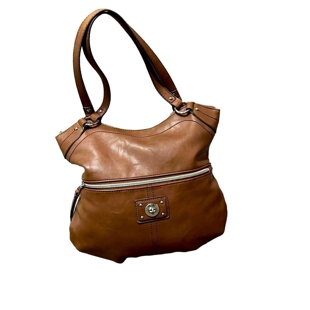 Relic Cognac Hobo Shoulder Bag